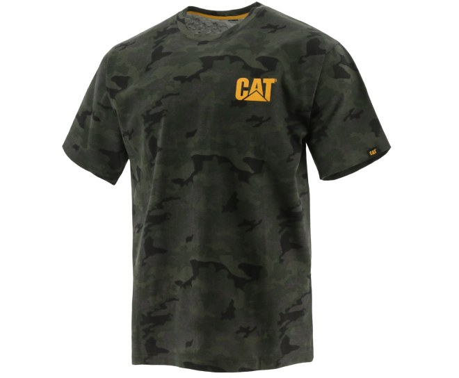 Caterpillar Trademark Tricko Panske Maskacove | SK-QEVOZ1978